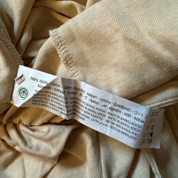 Zara Cream Halter Wide Leg Jumpsuit - Picture 9 of 9